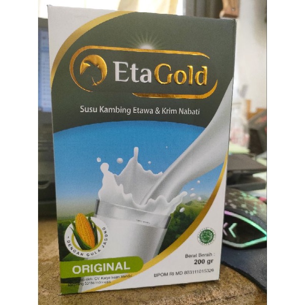 

SUSU KAMBING ETAWAKU ETAGOLD ETA GOLD SUSU KAMBING ETAWA DAN KRIM NABATI ETA GOLD