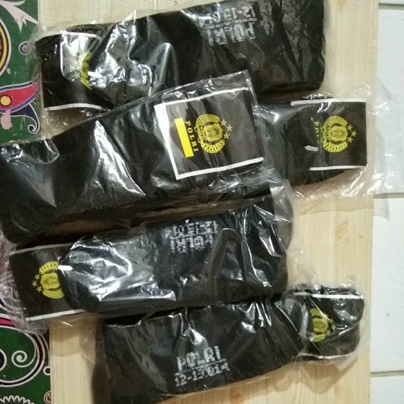 kaos kaki pdl JATAH polri polisi asli Tebal Hitam Gilbert Army Store