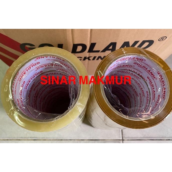 

SALE Lakban Bening / Coklat GoldLand