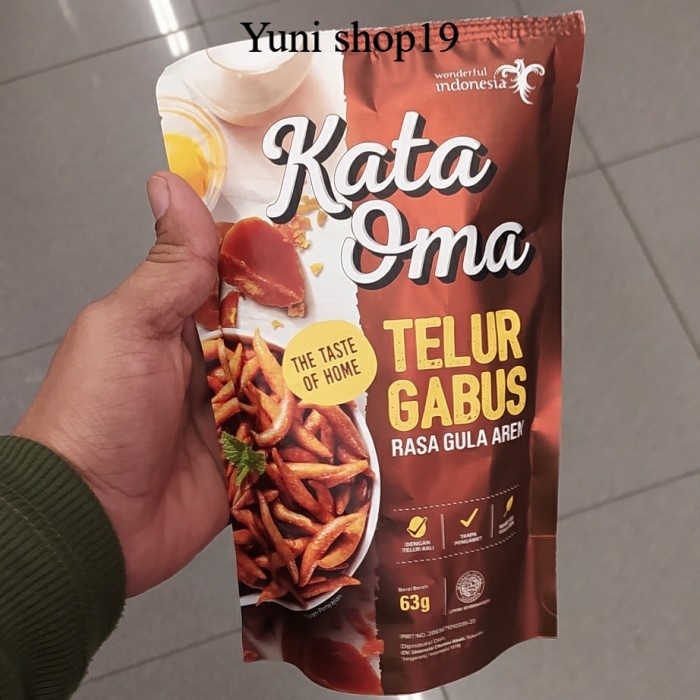 

kata oma telur gabus gula aren 63gr