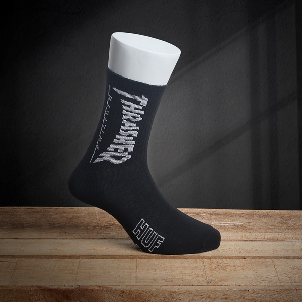 KAOS KAKI THRASHER TEBAL PANJANG WARNA HITAM ORIGINAL 955