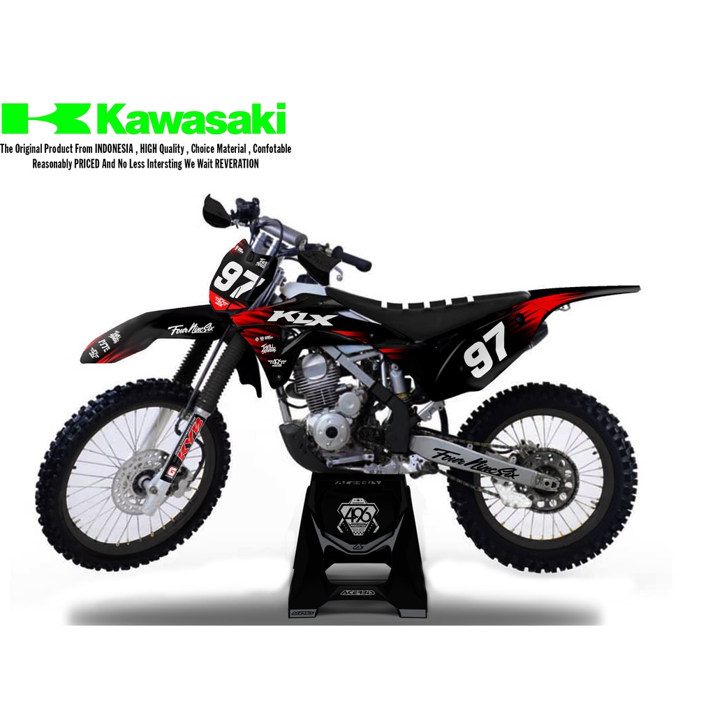 STICKER DECAL KLX, STICKER DECAL GORDONS