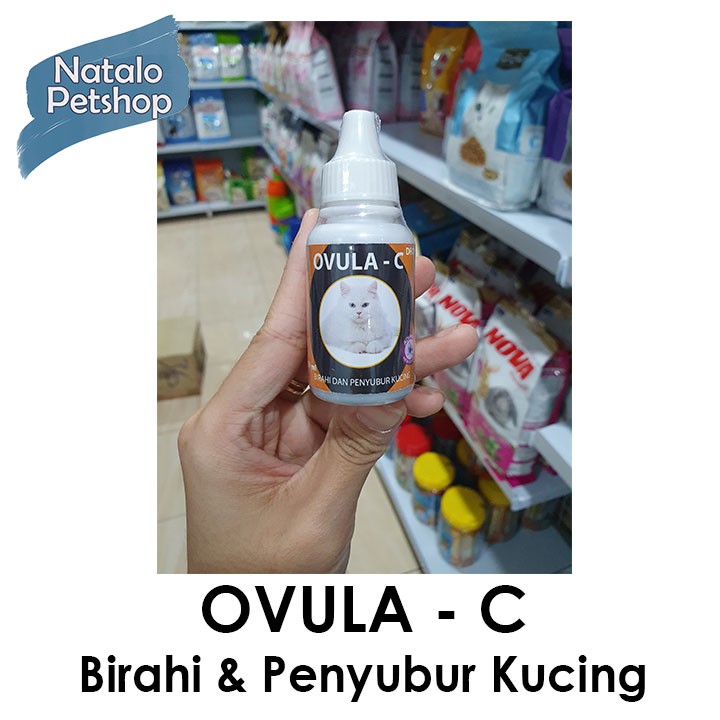 OVULA - C Drop 30ml Obat Suplemen Birahi dan Penyubur Kucing