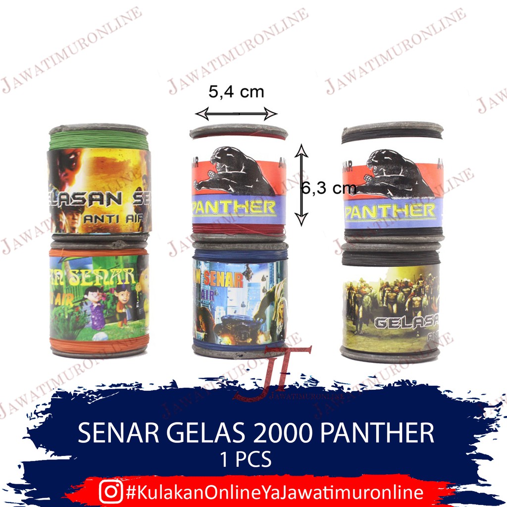 Senar Gelasan Panther / Benang Layangan cap Panther 2000