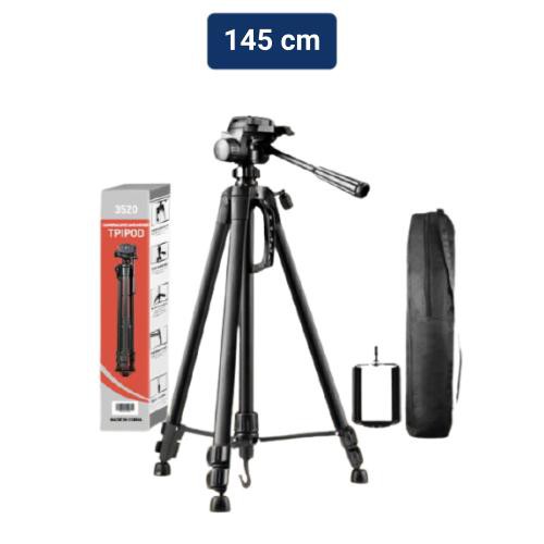 INBEX TF-3520 Tripod Kamera 145cm for Handycam Camera Mirrorless Plus Holder U