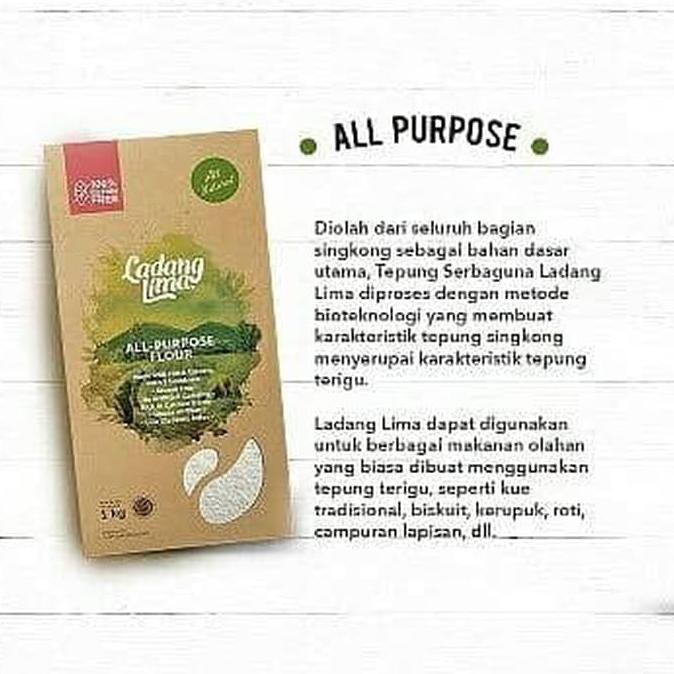 

Sale!! Ladang Lima Tepung Tapioka Serbaguna Pengganti Tepung Terigu Gluten Fr Terbaru