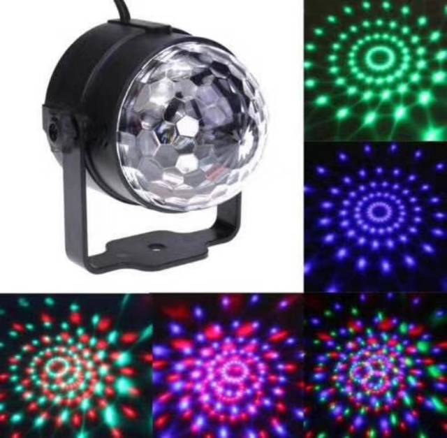 Lampu Disko Magic Ball / Lampu LED RGB 10w MS 689