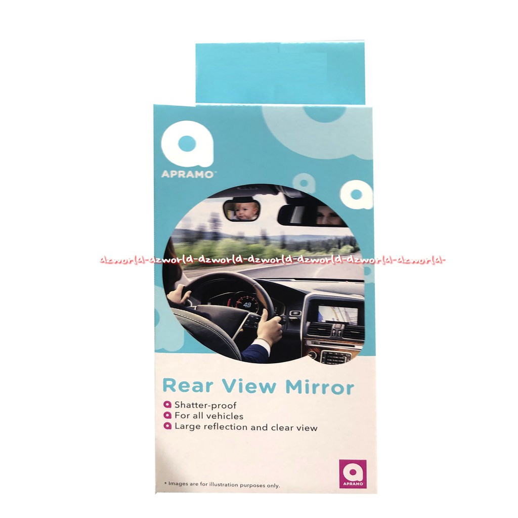 Apramo Rear View Mirror Kaca Spion Tengah Mobil Cocok Untuk Mengamati Memantau Bayi di Mobil Ap ramo Miror Mirrors Aprramo