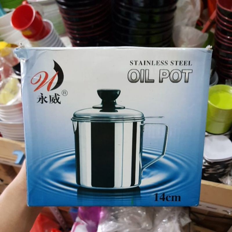 Oil Pot Stainless Steel