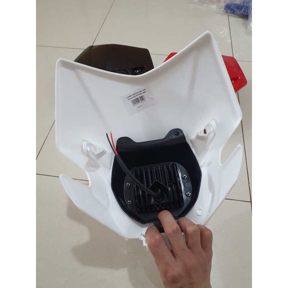 HEADLAMP CRF 2018 LED/KEDOK LAMPU CRF /BATOK LAMPU CRF/LAMPU DEPAN CRF
