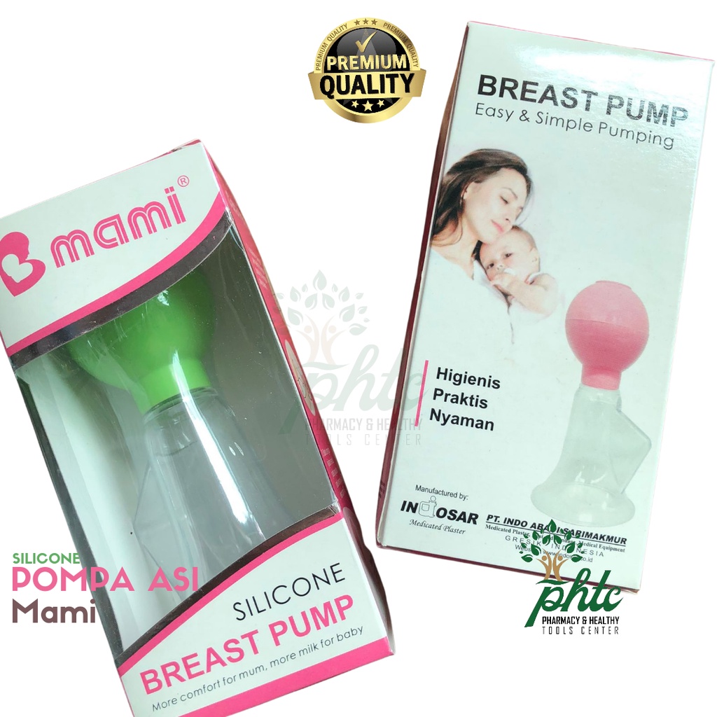 MAMI SILICONE Pompa ASI l Breast Pump Mami Silicone l Alat Untuk Mengambil ASI Manual Silikon