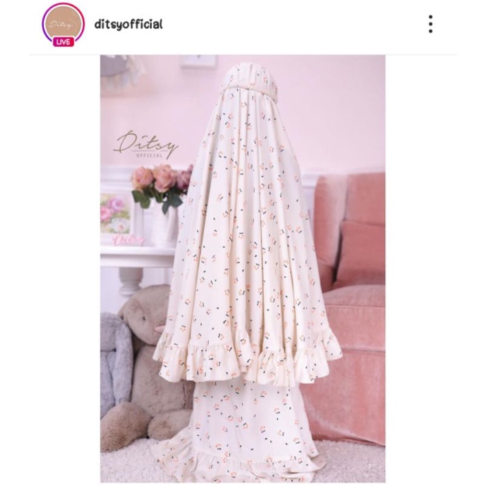 Little Prayer Set Vanilla size 2 by Ditsy Official