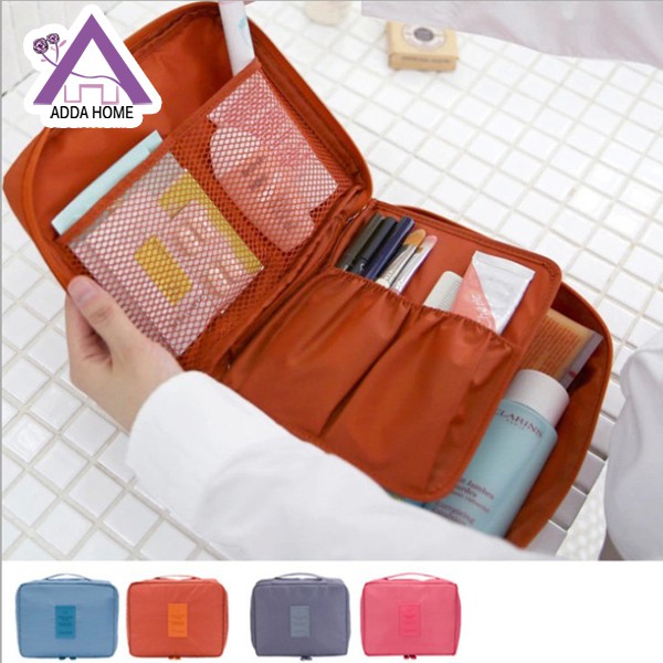 Adda Home - Tas Travel Organizer Kosmetik Perlengkapan Mandi - 21x16.5x7cm