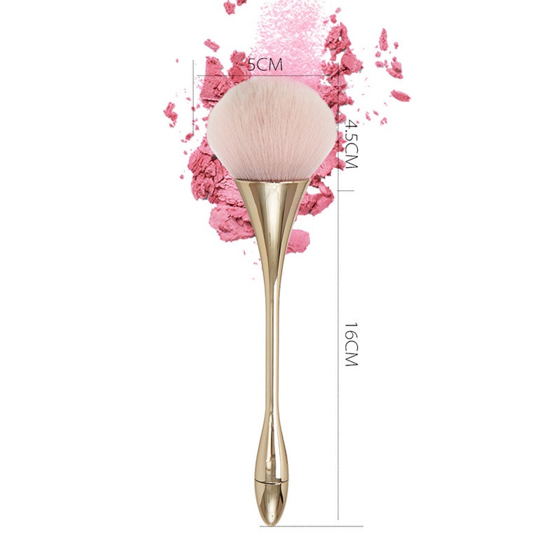 GOLD/ROSE GOLD KUAS MAKEUP BLUSH ON - BRUSH