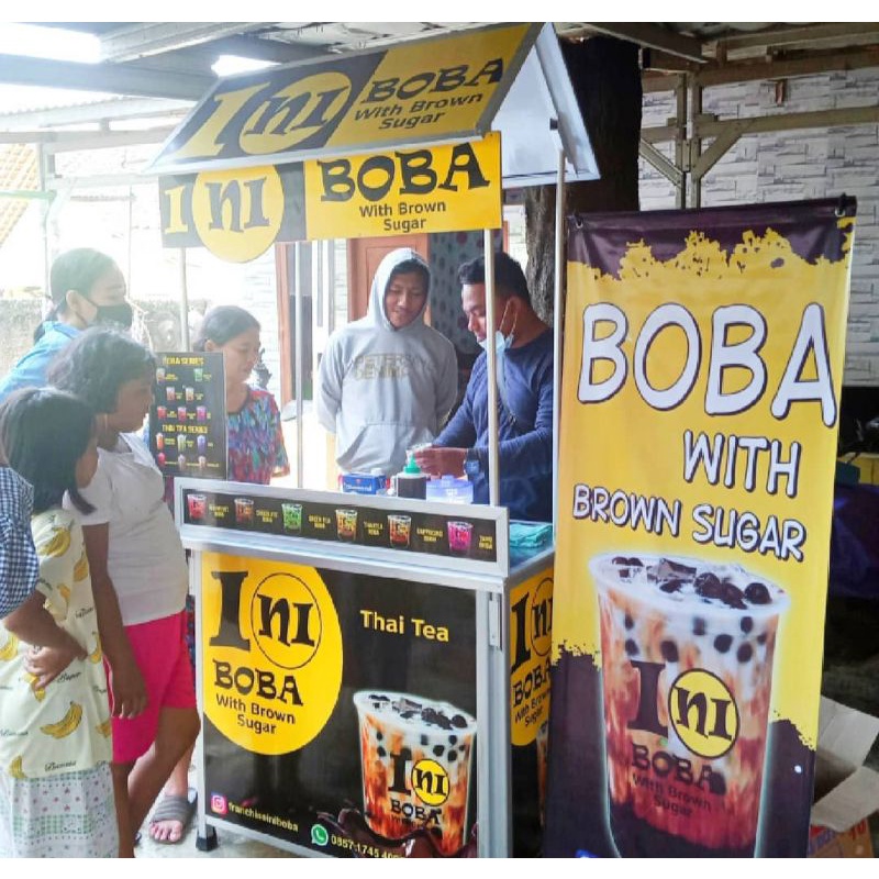 

Booth Portable Atap / Meja Berkualitas