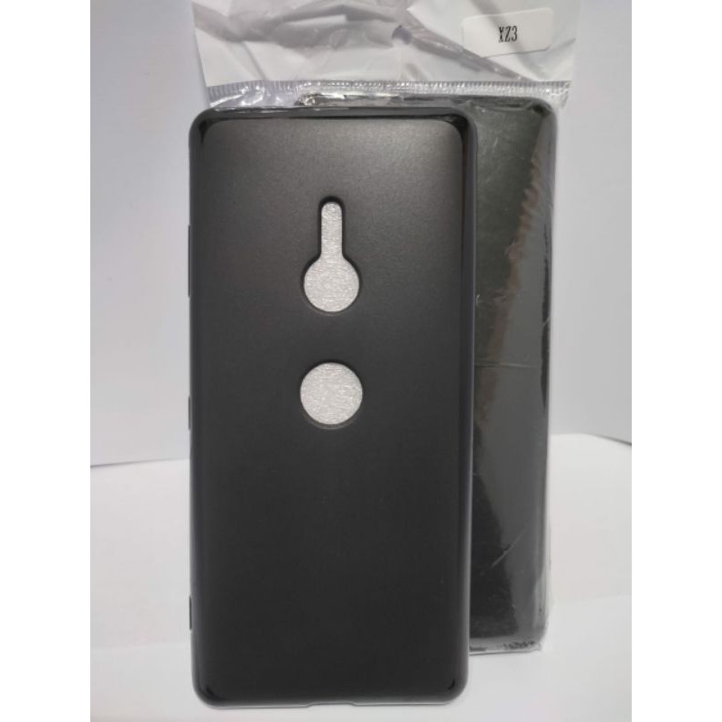 Soft case Black matte Sony Xperia XZ3 docomo global au