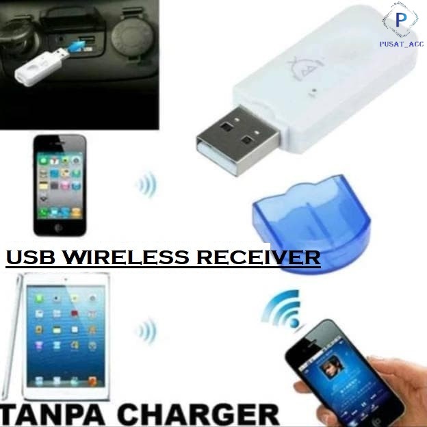 USB Wireless Dongle Bluetooth Adapter Tanpa Power