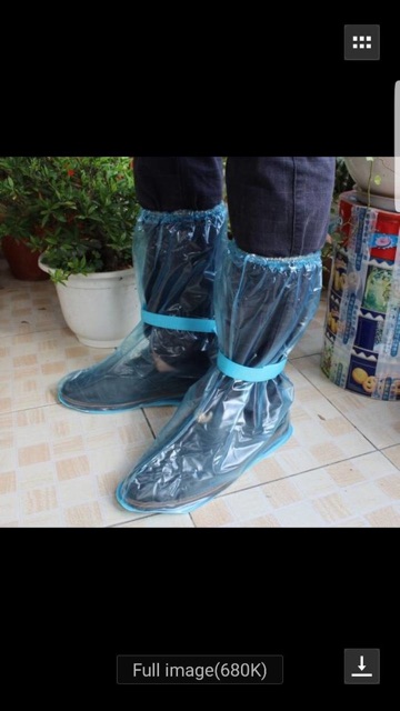 Rain shoes cover protector jas hujan pelindung sepatu