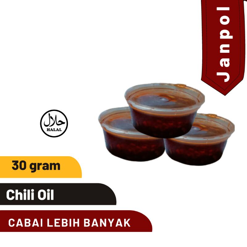 

Chili Oill/ Minyak cabe 30 gram extra pedas