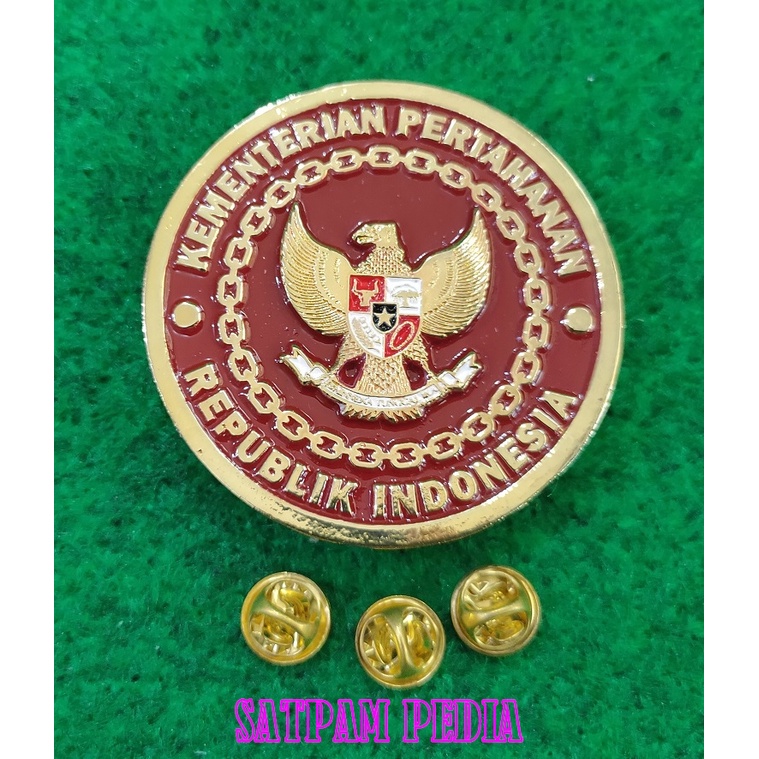 Pin Kemhan Kuning - Emblem Kemhan Kuning