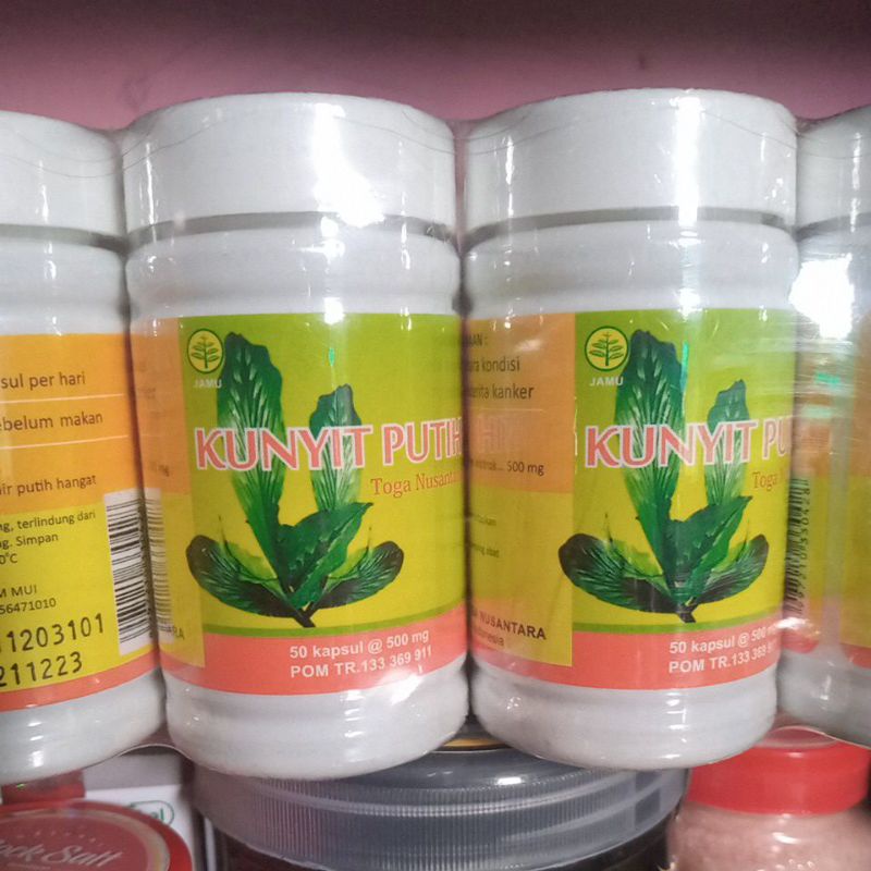 kunyit putih kapsul