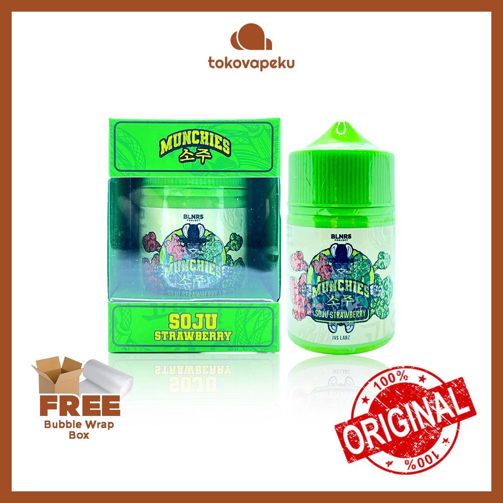 MUNCHIES V2 STRAWBERRY 3MG MUNCHIES 60ML by ARIEF MUHAMMAD X JVS