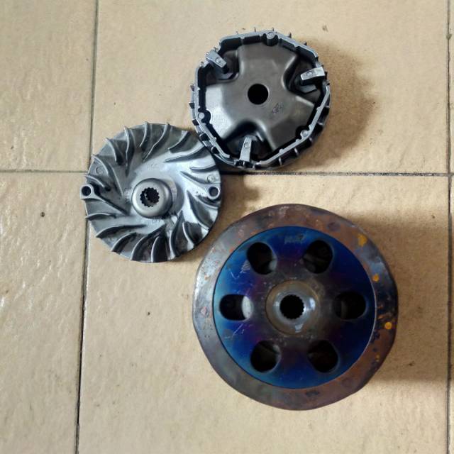 Pulley pully poli satu set yamaha mio m3,mio j original copotan