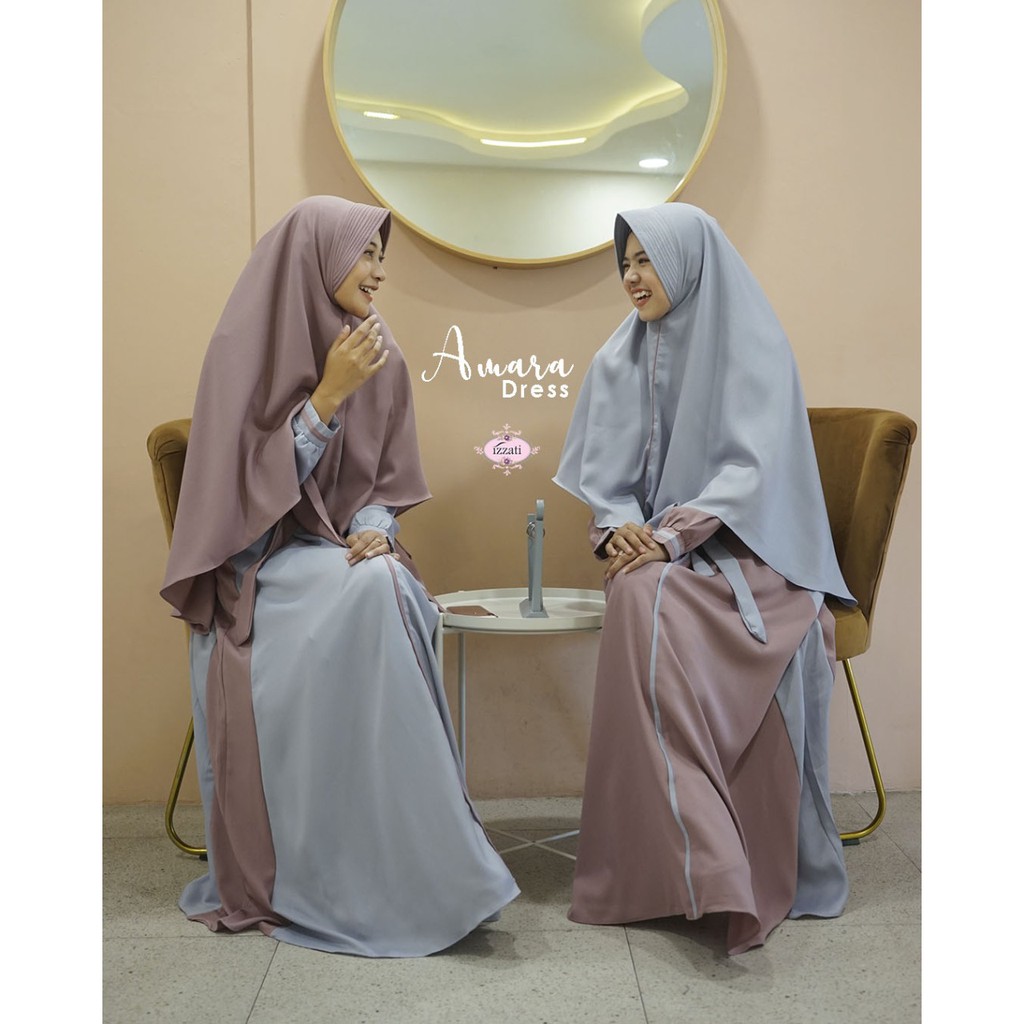 GAMIS AMARA IZZATI 1 SET KHIMAR