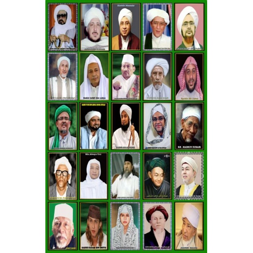 Poster Kayu Habib Habaib POSTER ULAMA HABIB