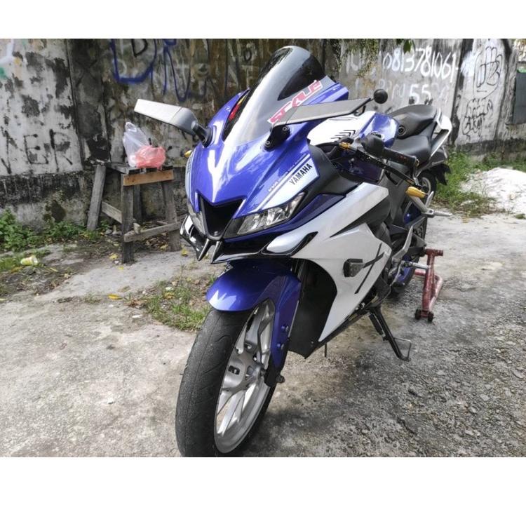 rwvi600 PROMO SPION WINGLET FULL CNC STEALTH MODEL RIZOMA F22 BLACK R ZX25R NMAX OLD DAN NEW NINJA 2