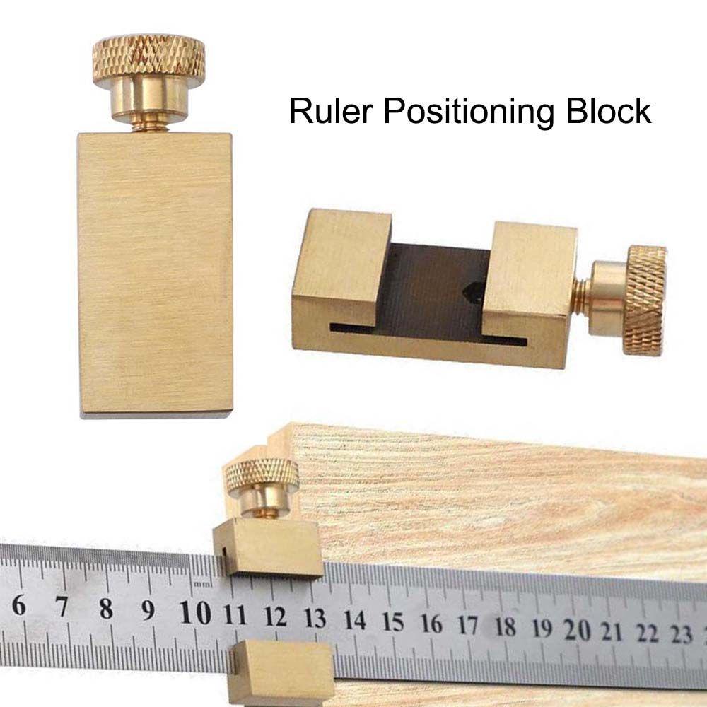 Solighter 0-300mm Penggaris Posisi Blok Multi Fungsi Pengukur Woodworking Cutting Marking Gauge