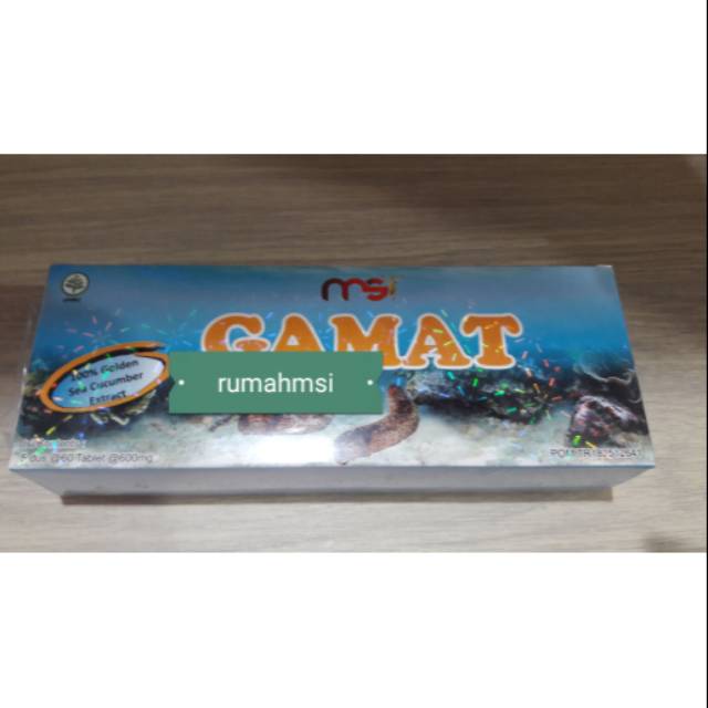 MSI Gamat / MSI Gamalife / Gamat Emas Teripang