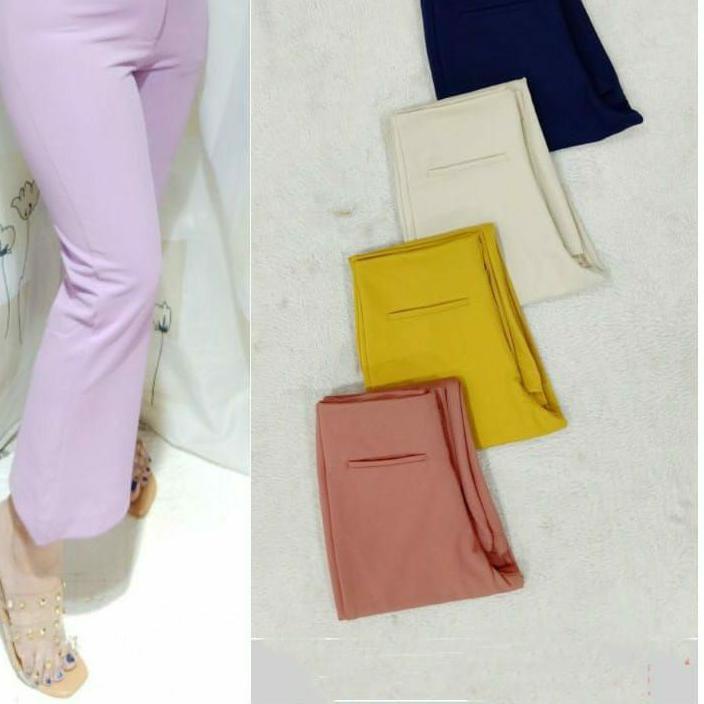 Model baru - celana cutbray wanita/celana cutbray 7/9 wanita kode 9044 bahan paragon realpict ,.