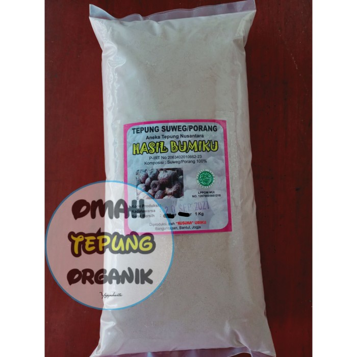 

TERBARU Tepung SUWEG/Tepung Porang kemasan 1 KG