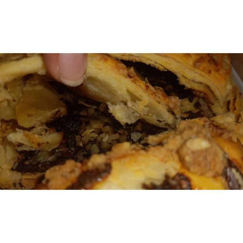 

strudel coklat keju