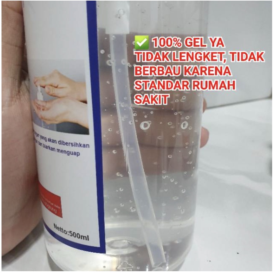 Hand Sanitizer AntiSeptic Gel Pembersih Tangan Pencegah Bakteri