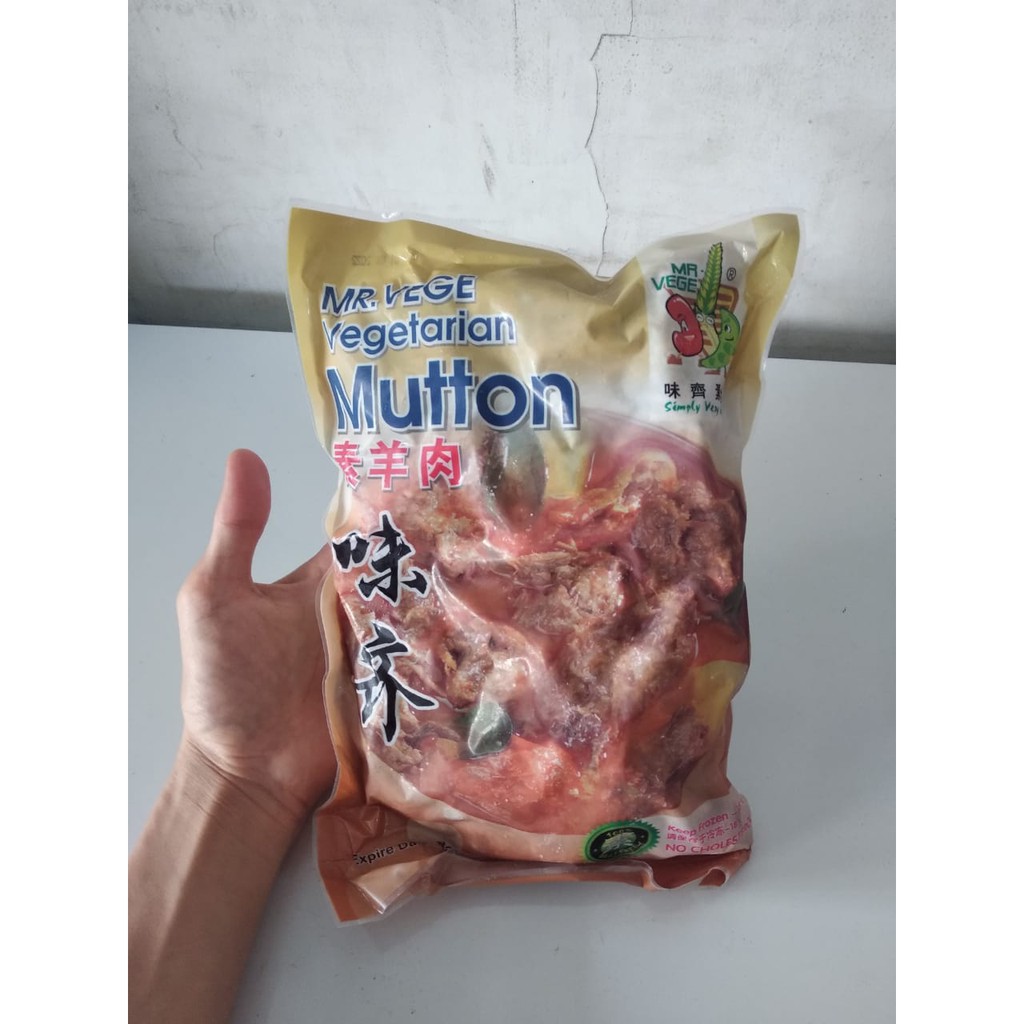 

Mr.Vege Mutton Daging kambing / Su Yang Rou Vegetarian 900g