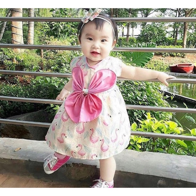BAJU ANAK PEREMPUAN | DRESS ANAK | RIBBON DRESS