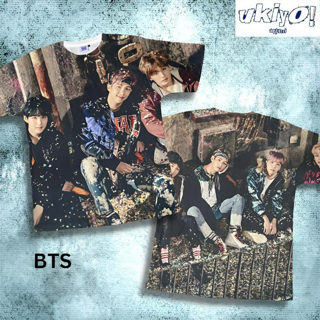 KAOS TAG THAILAND AKTOR KOREA ARTIS IDOL KOREA AOP (ALL OF PRINT) | KAOS FILM DRAMA DRAKOR BTS BANGT