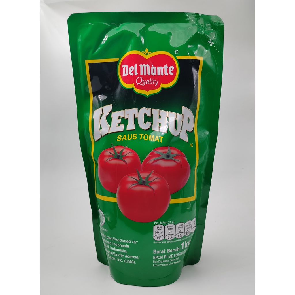 

Delmonte Saus Tomat Ketchup Pouch 1000 gr