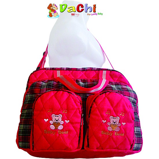 Tas Bayi Traveling Praktis / Tas Sedang Bayi 2 saku Dachi - T031