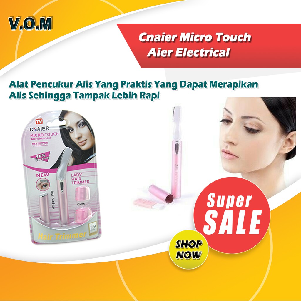 Cnaier Micro Touch Aier Electrical Pencukur Alis Elektrik - 0371