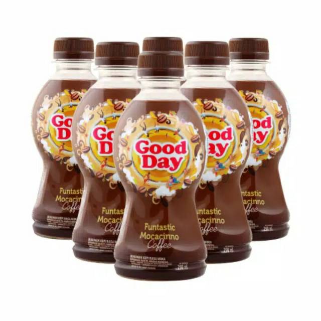 

Good day funtastic mocacinno coffee dus 250ml x 24 botol