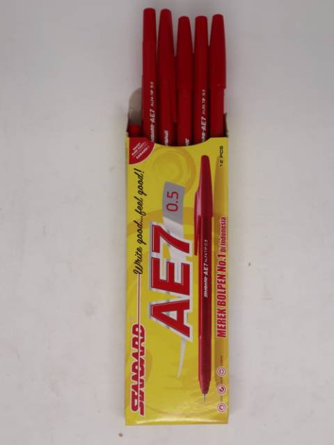 

RB Pen Standart AE7 Warna-Warni Tinta Merah/Biru/Hitam