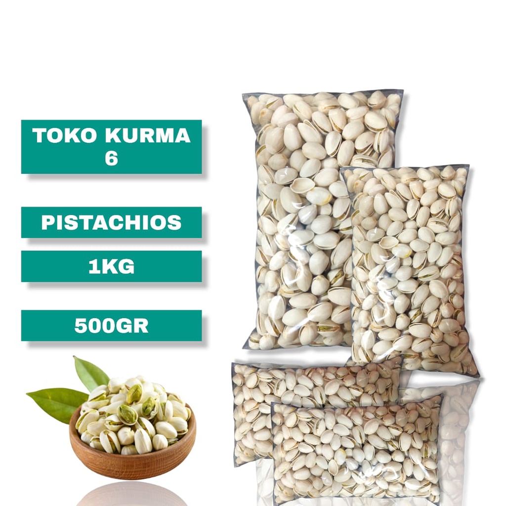 

kacang pistacios /fustuk 500gr