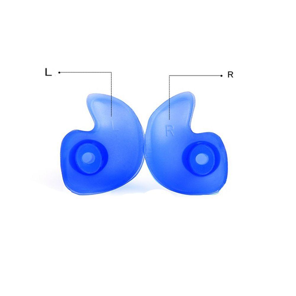 Nanas 1pasang Penyumbat Telinga Menyelam Blok Lembut Silikon Plug Tahan Air