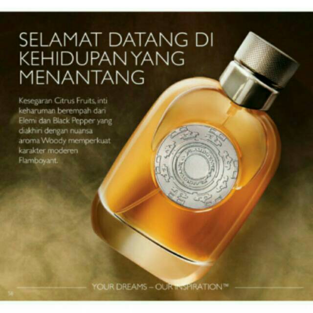 Parfum flamboyant oriflame