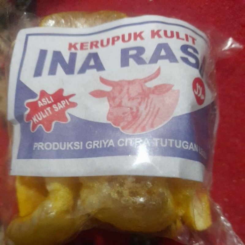 

Dorokdok kerupuk kulit sapi asli