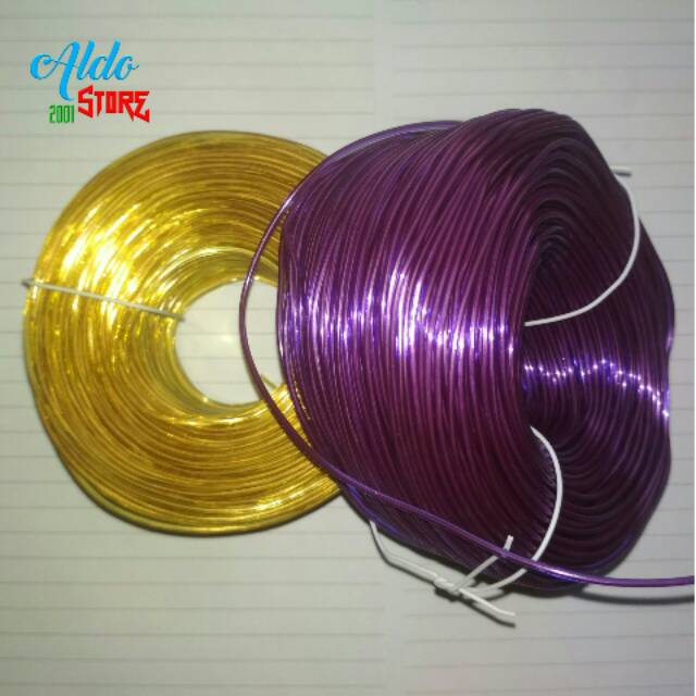 Kabel Serabut Kecil 1×7 kabel dinamo layangan harga untuk 1 meter 2 warna