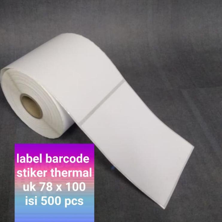 

Flash Discount LABEL BARCODE THERMAL 78X100 MM / 78X100MM / 80 x 100 mm / 4" x 3" CORE 1 INCH